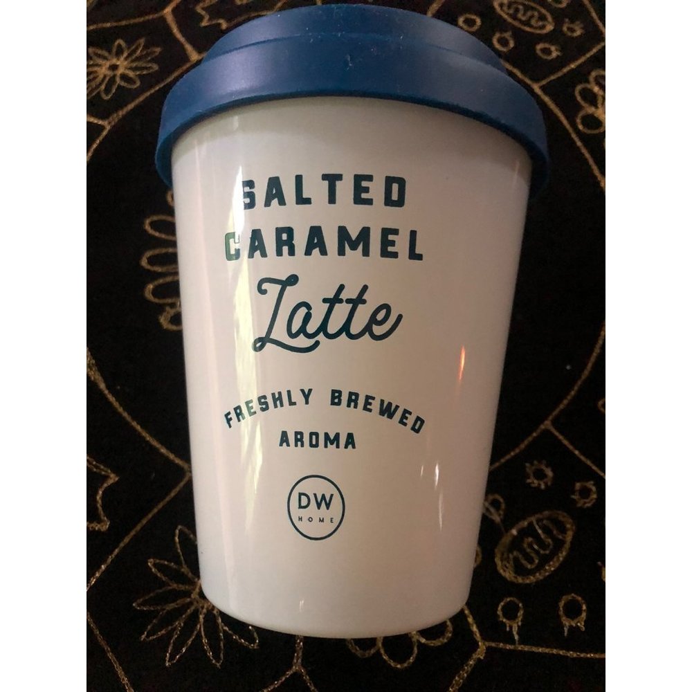 Salted Caramel Latte Candle DW Home
